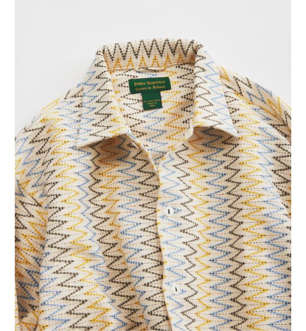 JOURNAL STANDARD relume「《予約》INDIA COTTON &rdquo;ウェービー&rdquo; クロシェシャツ」|シャツ・ブラウス|