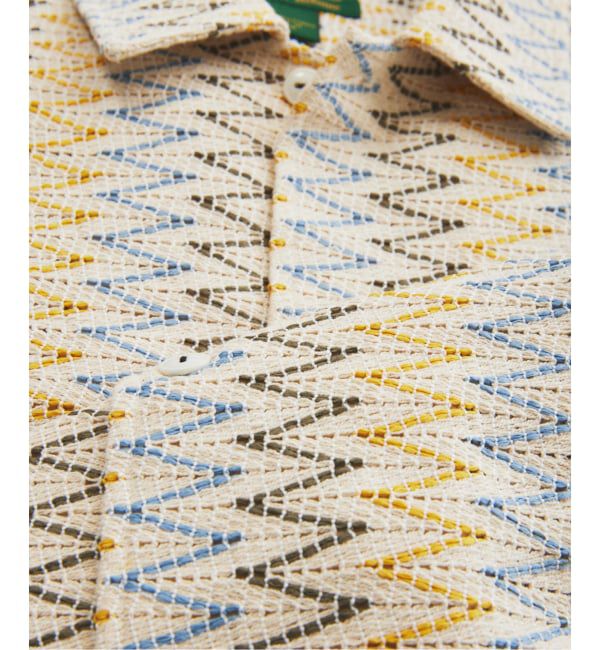 JOURNAL STANDARD relume「《予約》INDIA COTTON &rdquo;ウェービー&rdquo; クロシェシャツ」|シャツ・ブラウス|