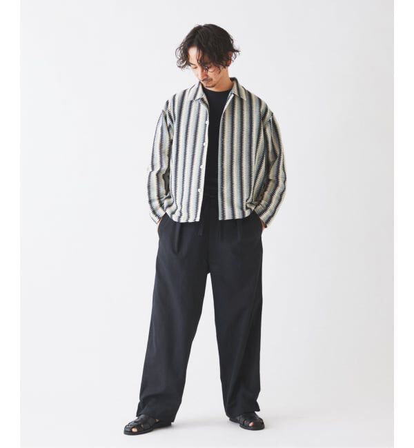 JOURNAL STANDARD relume「《予約》INDIA COTTON &rdquo;ウェービー&rdquo; クロシェシャツ」|シャツ・ブラウス|