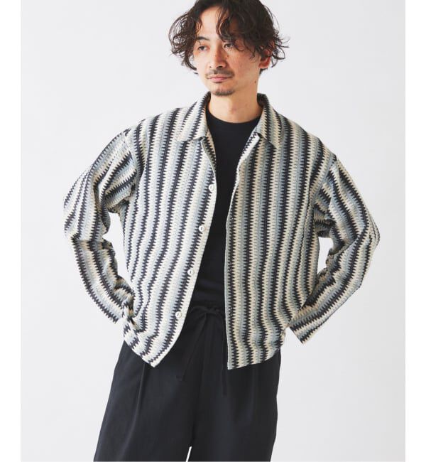 JOURNAL STANDARD relume「《予約》INDIA COTTON &rdquo;ウェービー&rdquo; クロシェシャツ」|シャツ・ブラウス|