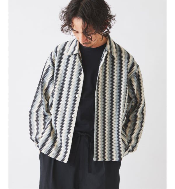 JOURNAL STANDARD relume「《予約》INDIA COTTON &rdquo;ウェービー&rdquo; クロシェシャツ」|シャツ・ブラウス|