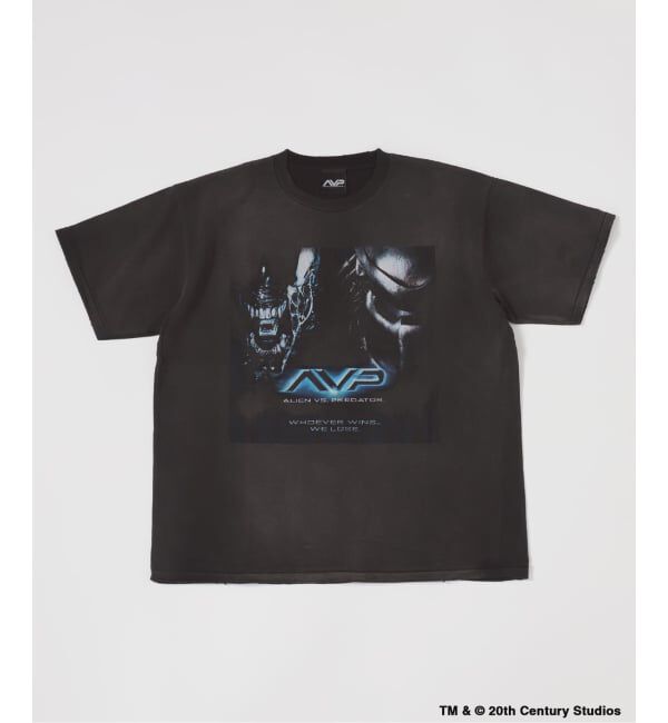 JOURNAL STANDARD relume「《予約》ALIEN vs PREDATOR / エイリアン vs プレデター 別注 ムービーTシャツ」|Tシャツ・カットソー|ブラック