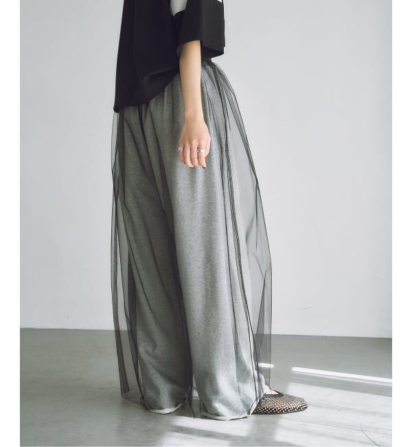 HARDY NOIR「《追加》ミニ裏毛チュールレイヤーパンツ 2」|その他|