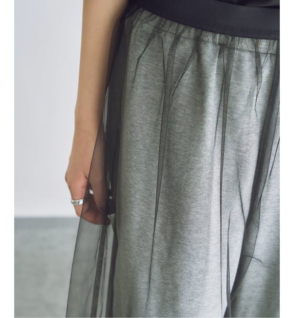 HARDY NOIR「《追加》ミニ裏毛チュールレイヤーパンツ 2」|その他|