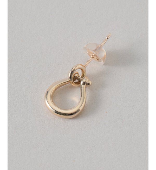 Lilas by Spick&Span「ホースシューピアス K10（両耳）」|ピアス|