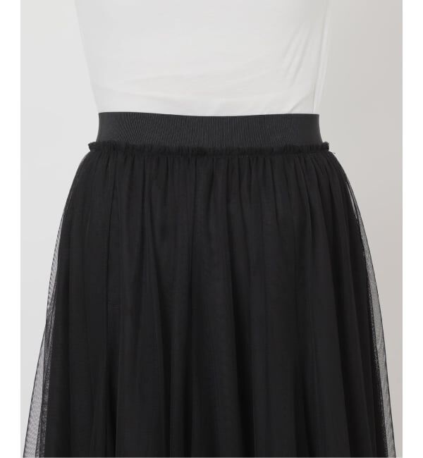 Spick and Span「《追加》チュールスカート」|スカート|