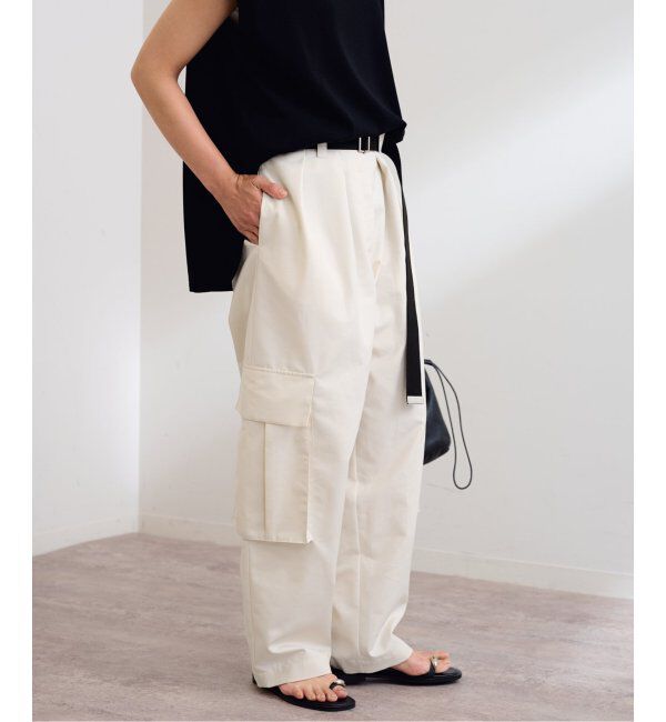 FRAMeWORK「oll*FRAMeWORK ハイウエストカーゴパンツ」|カーゴ|
