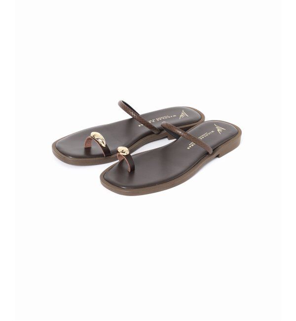 FRAMeWORK「≪追加≫NICOLAS LAINAS/ニコラスライナス メタルポイントサンダル3」|サンダル|