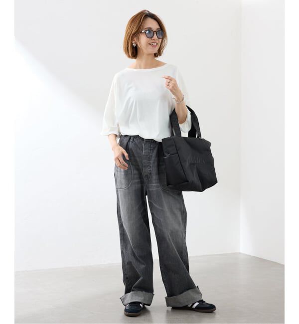 FRAMeWORK「ドライタッチ加工SS-Tee」|Tシャツ・カットソー|