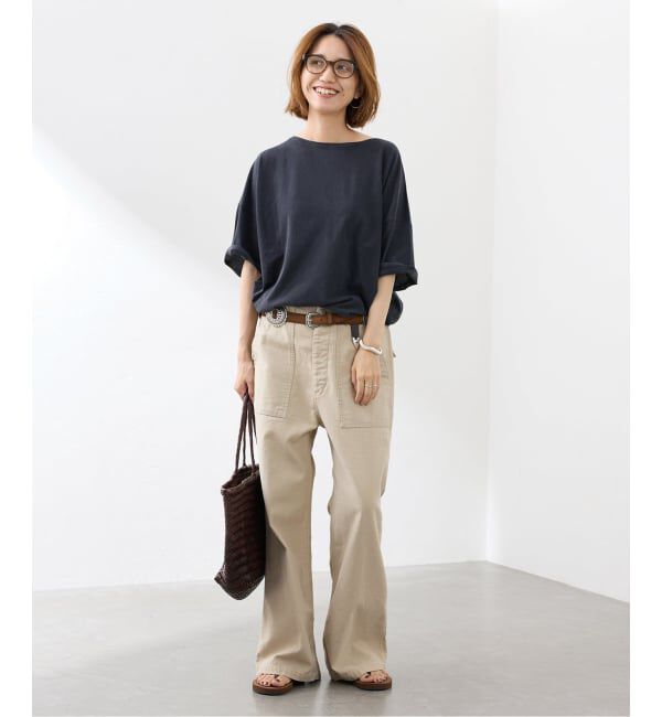 FRAMeWORK「ドライタッチ加工SS-Tee」|Tシャツ・カットソー|