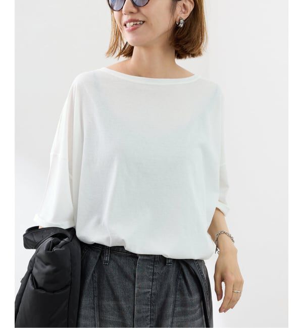 FRAMeWORK「ドライタッチ加工SS-Tee」|Tシャツ・カットソー|