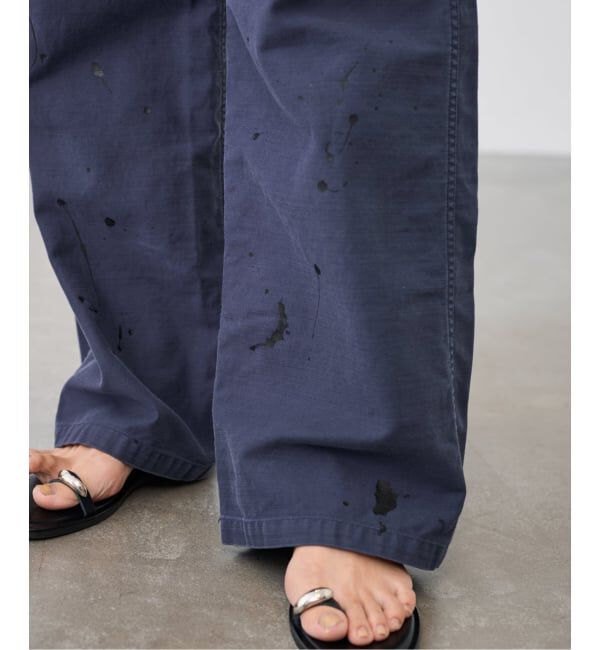 FRAMeWORK「ミリタリースラブペイントベイカーパンツ」|その他|