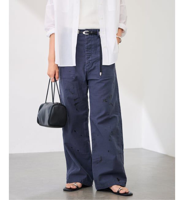 FRAMeWORK「ミリタリースラブペイントベイカーパンツ」|その他|