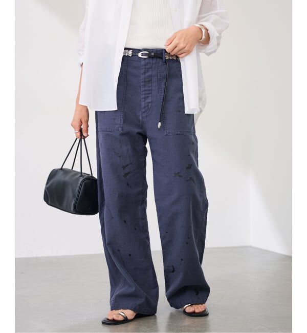 FRAMeWORK「ミリタリースラブペイントベイカーパンツ」|その他|