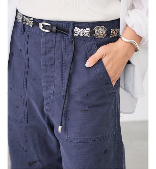 FRAMeWORK「ミリタリースラブペイントベイカーパンツ」|その他|