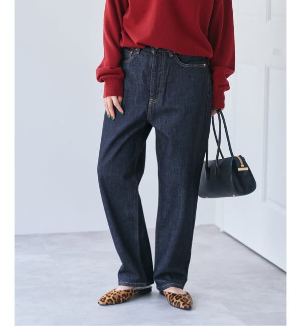 Spick and Span「《WEB限定 / 追加2》RED CARD TOKYO / レッドカード トーキョー JAZZ」|デニム|ネイビー