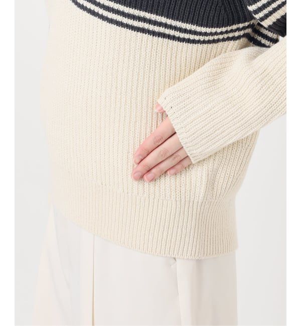 NOBLE「《NOBLE別注》Venit/ヴェニット ランダムボーダーニット」|ニット・セーター|