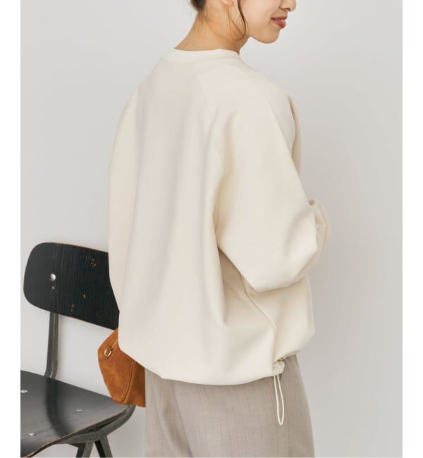 Spick and Span「《新色有り / 追加》ダンボールヘムギャザープルオーバー」|Tシャツ・カットソー|