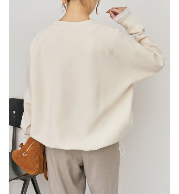 Spick and Span「《新色有り / 追加》ダンボールヘムギャザープルオーバー」|Tシャツ・カットソー|