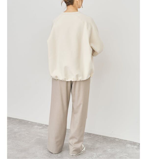 Spick and Span「《新色有り / 追加》ダンボールヘムギャザープルオーバー」|Tシャツ・カットソー|