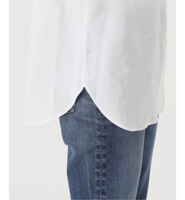 Spick and Span「《WEB限定 / 追加》フリルカラーブラウス」|シャツ・ブラウス|