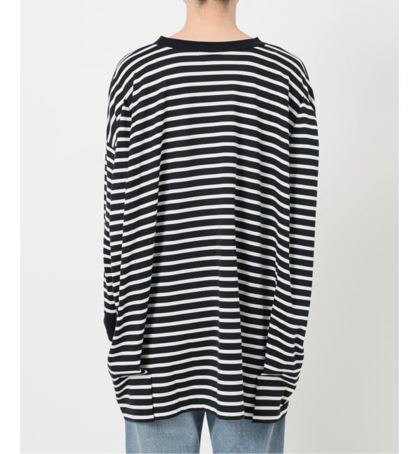 FRAMeWORK「≪追加≫ONIT/オニット 別注OVERSIZE BORDER LS」|Tシャツ・カットソー|