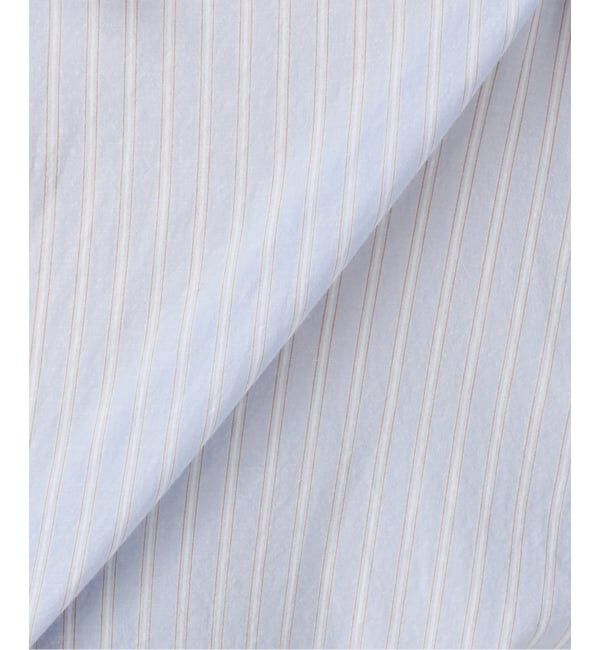 Glyph「《一部店舗+WEB限定》Glyph Stripe Gathered String Shirt」|シャツ・ブラウス|