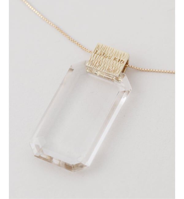 Lilas by Spick&Span「《予約》メモリークォーツネックレス K10」|ネックレス|