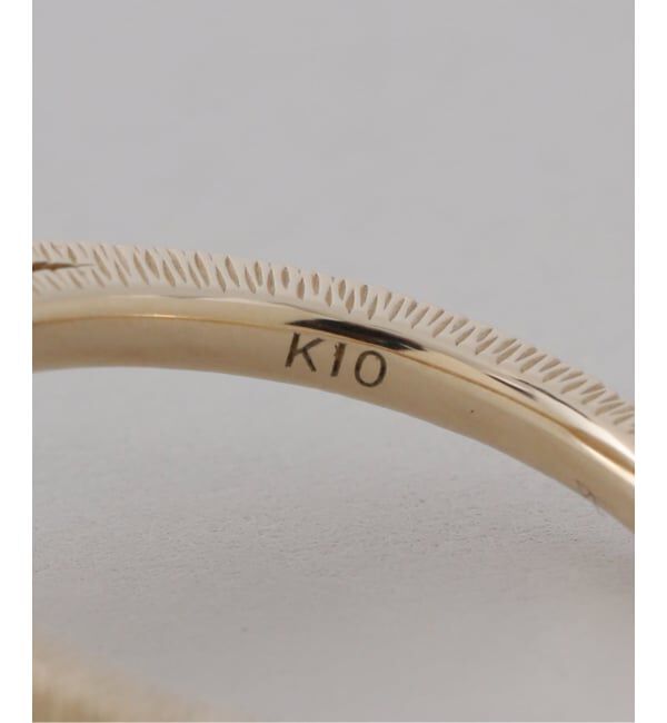 Lilas by Spick&Span「《予約》メモリークォーツリング K10」|リング|