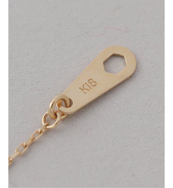 Lilas by Spick&Span「《予約》ダブルホールダイヤネックレス K18」|ネックレス|