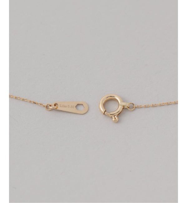 Lilas by Spick&Span「《予約》ダブルホールダイヤ5Pネックレス K18」|ネックレス|