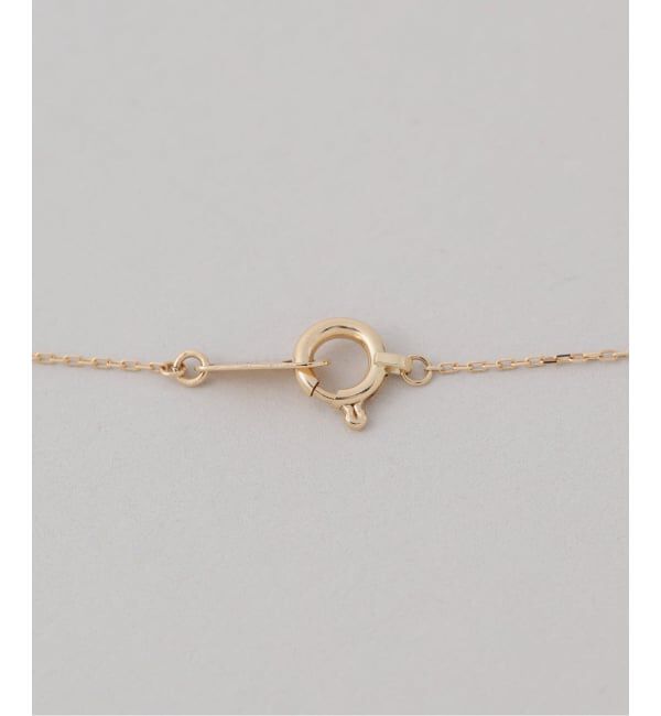 Lilas by Spick&Span「《予約》ダブルホールダイヤ5Pネックレス K18」|ネックレス|