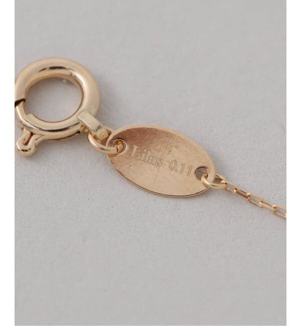 Lilas by Spick&Span「《予約》ダブルホールダイヤブレスレット K18」|ブレスレット・バングル|