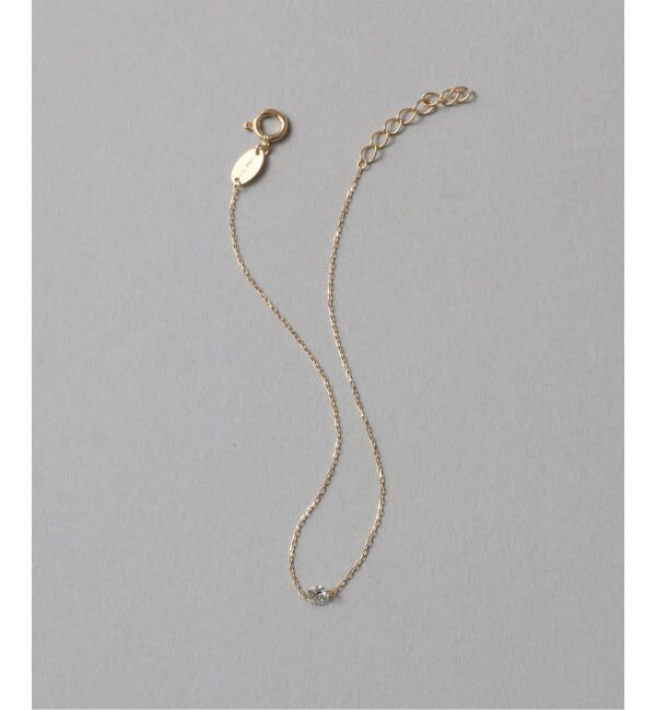 Lilas by Spick&Span「《予約》ダブルホールダイヤブレスレット K18」|ブレスレット・バングル|