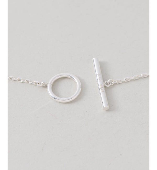 Spick and Span「《予約》【SAMH by LILAS】ジェムストーンモチーフネックレス SV」|ネックレス|