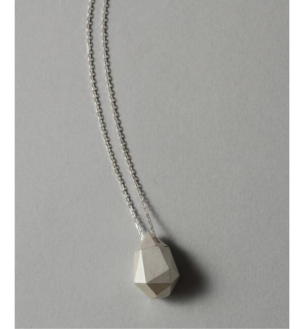 Spick and Span「《予約》【SAMH by LILAS】ジェムストーンモチーフネックレス SV」|ネックレス|