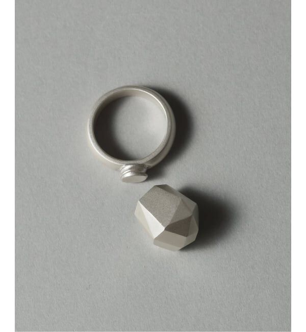 Spick and Span「《予約》【SAMH by LILAS】ジェムストーンモチーフリングSV」|リング|