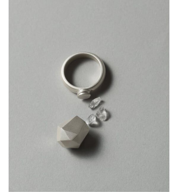 Spick and Span「《予約》【SAMH by LILAS】ジェムストーンモチーフリングSV」|リング|