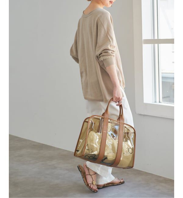 Spick and Span「《新色有り / 追加予約》コットンリネンギマオーバーサイズカーディガン」|カーディガン|