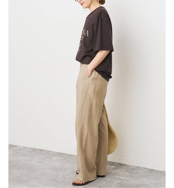 Spick and Span「《予約》パームツリーTシャツ」|Tシャツ・カットソー|