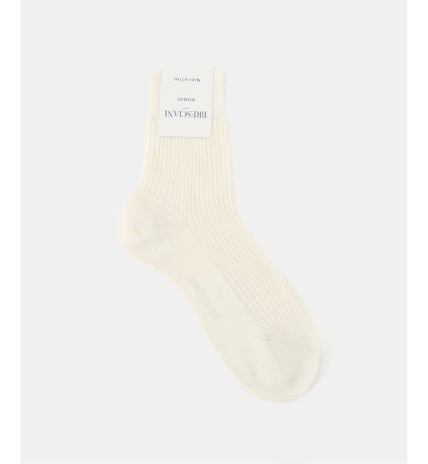 FRAMeWORK「BRESCIANI LINEN MIX SOCKS」|ソックス|ホワイト A