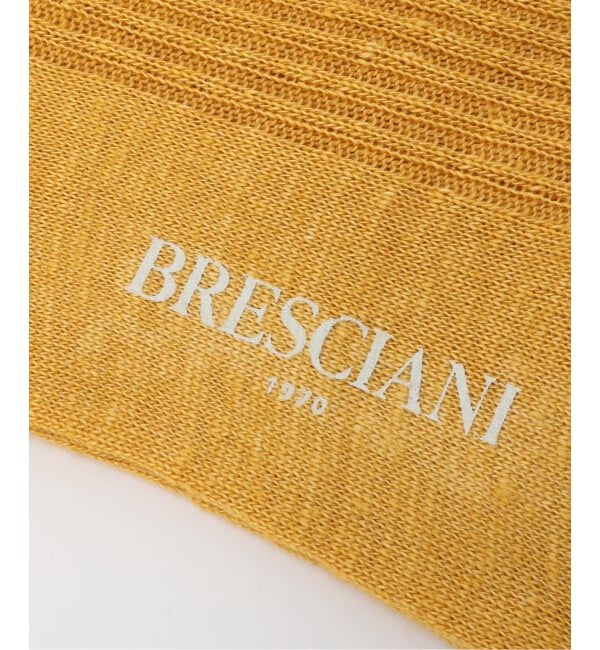FRAMeWORK「BRESCIANI LINEN MIX SOCKS」|ソックス|