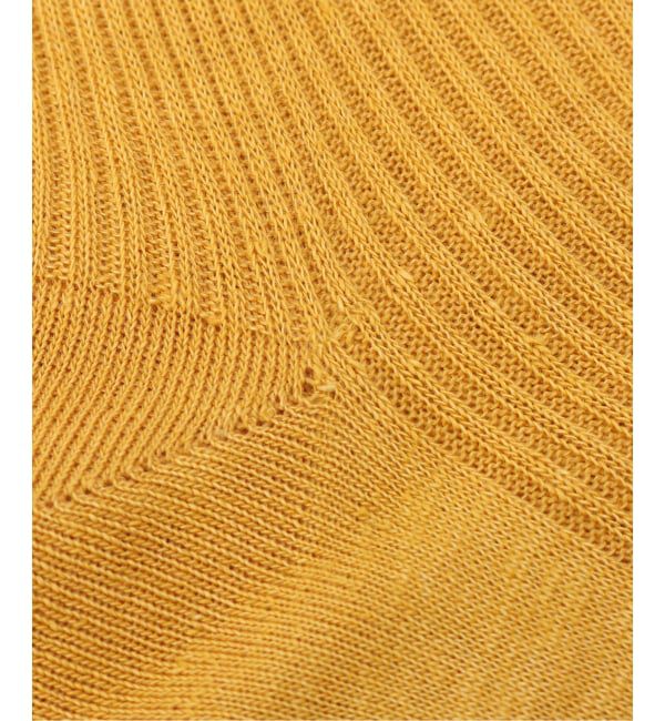 FRAMeWORK「BRESCIANI LINEN MIX SOCKS」|ソックス|