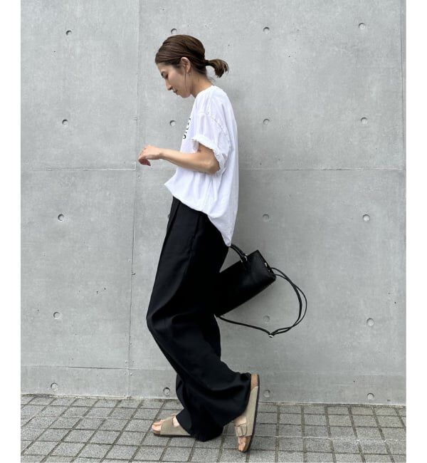 FRAMeWORK「≪WEB限定 / 追加予約≫フレンチロゴTシャツ 2」|Tシャツ・カットソー|