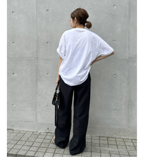 FRAMeWORK「≪WEB限定 / 追加予約≫フレンチロゴTシャツ 2」|Tシャツ・カットソー|