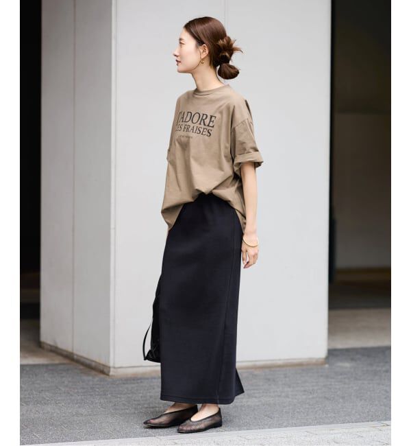 FRAMeWORK「≪WEB限定 / 追加予約≫フレンチロゴTシャツ 2」|Tシャツ・カットソー|