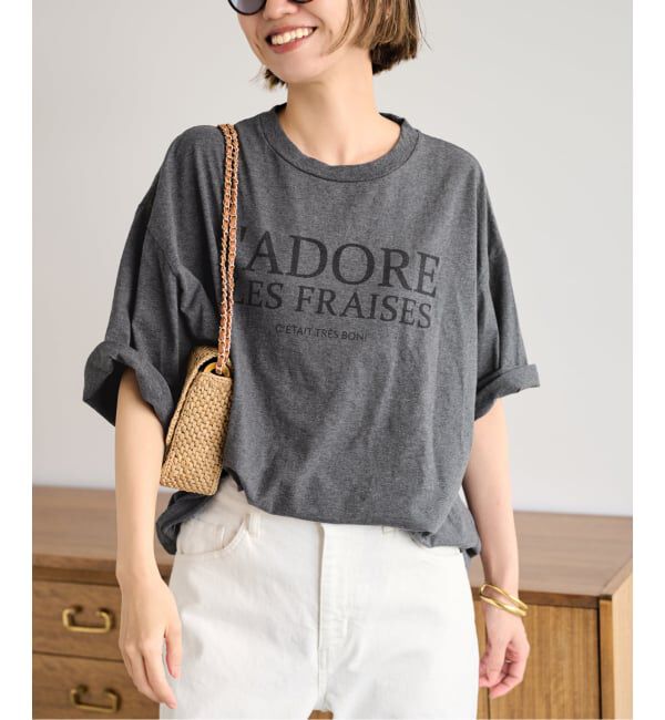 FRAMeWORK「≪WEB限定 / 追加予約≫フレンチロゴTシャツ 2」|Tシャツ・カットソー|