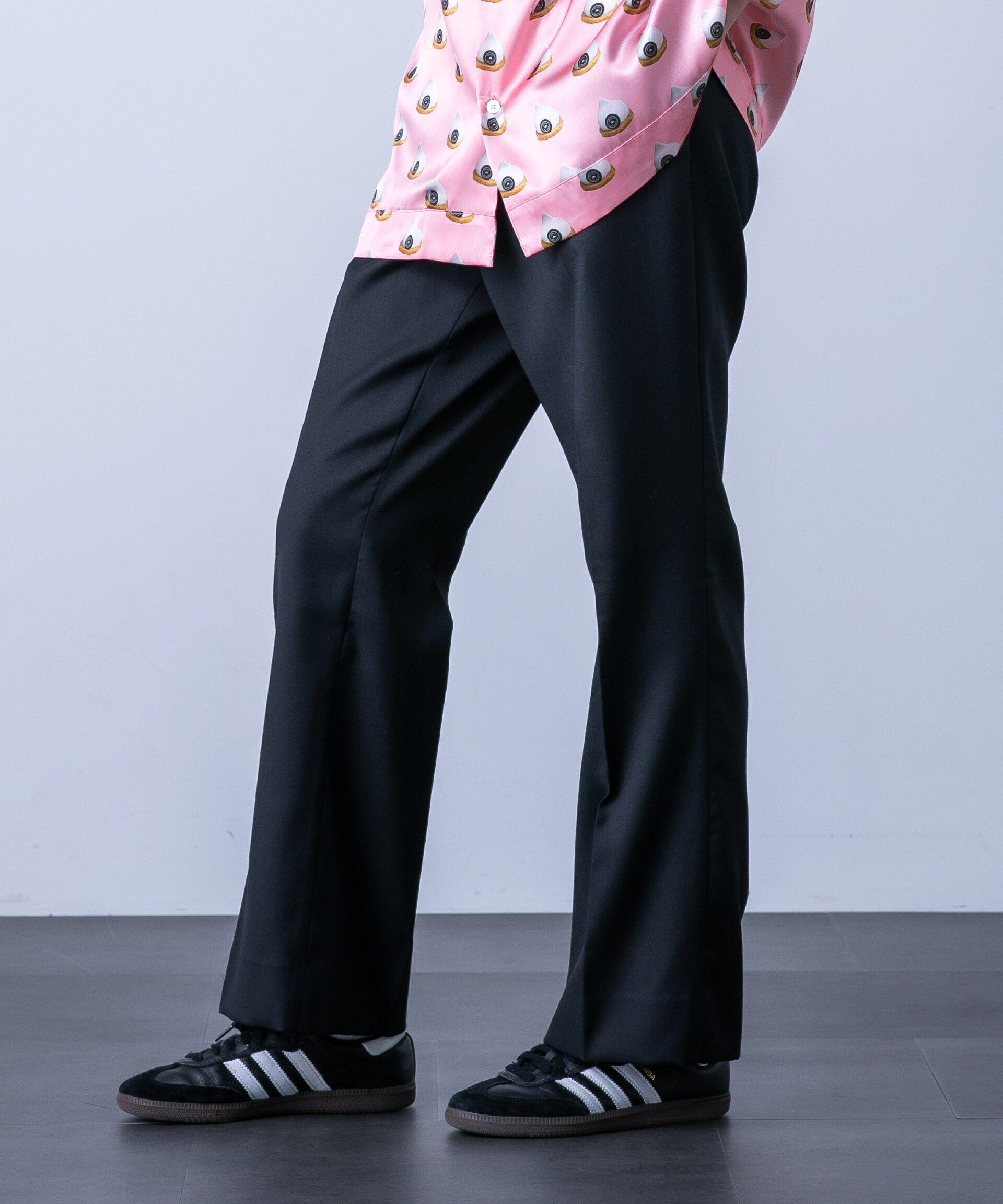 nano･universe「「HOTEL PALACE（オテルパラス）」ブーツカットスラックス」|スラックス|