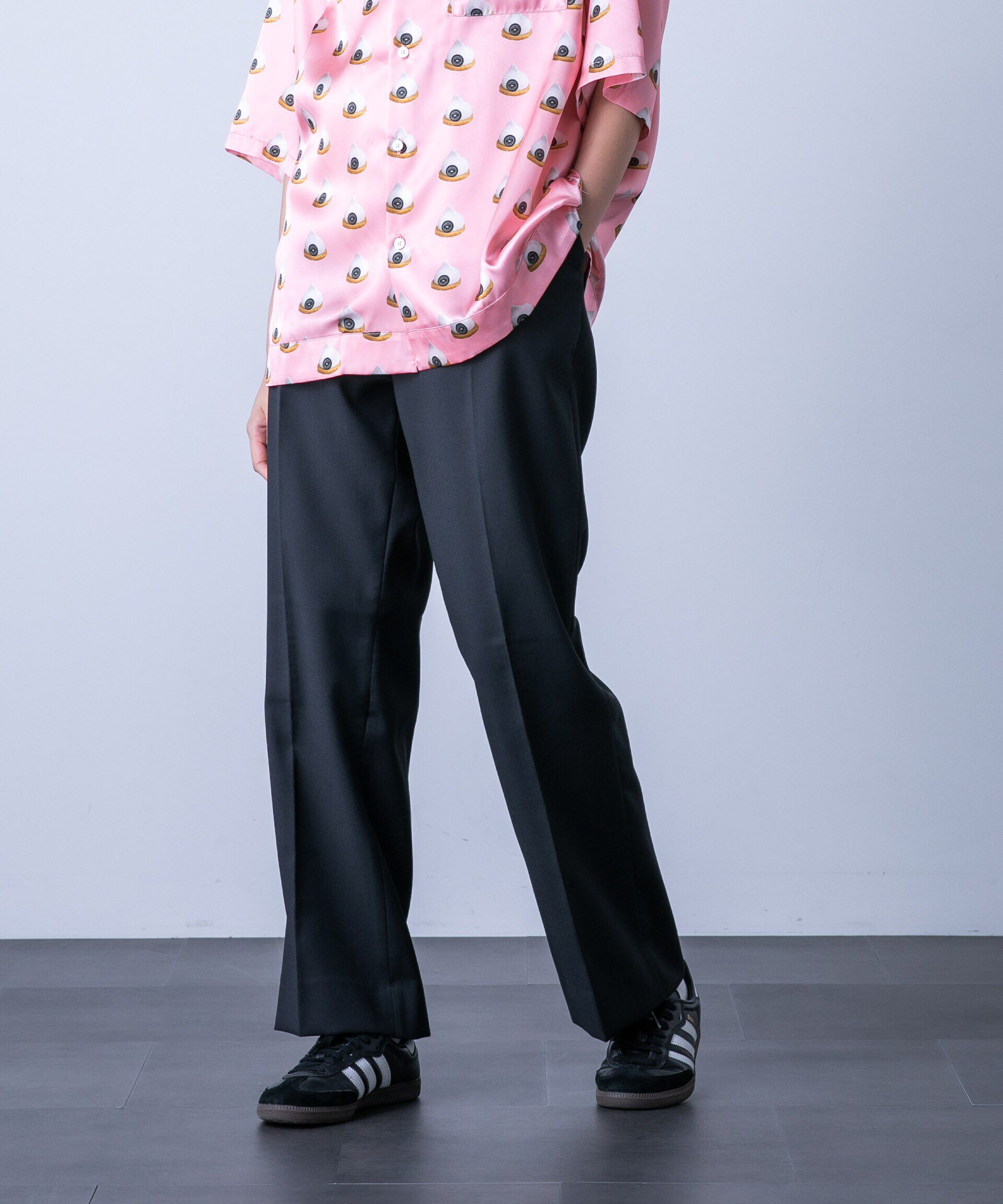 nano･universe「「HOTEL PALACE（オテルパラス）」ブーツカットスラックス」|スラックス|