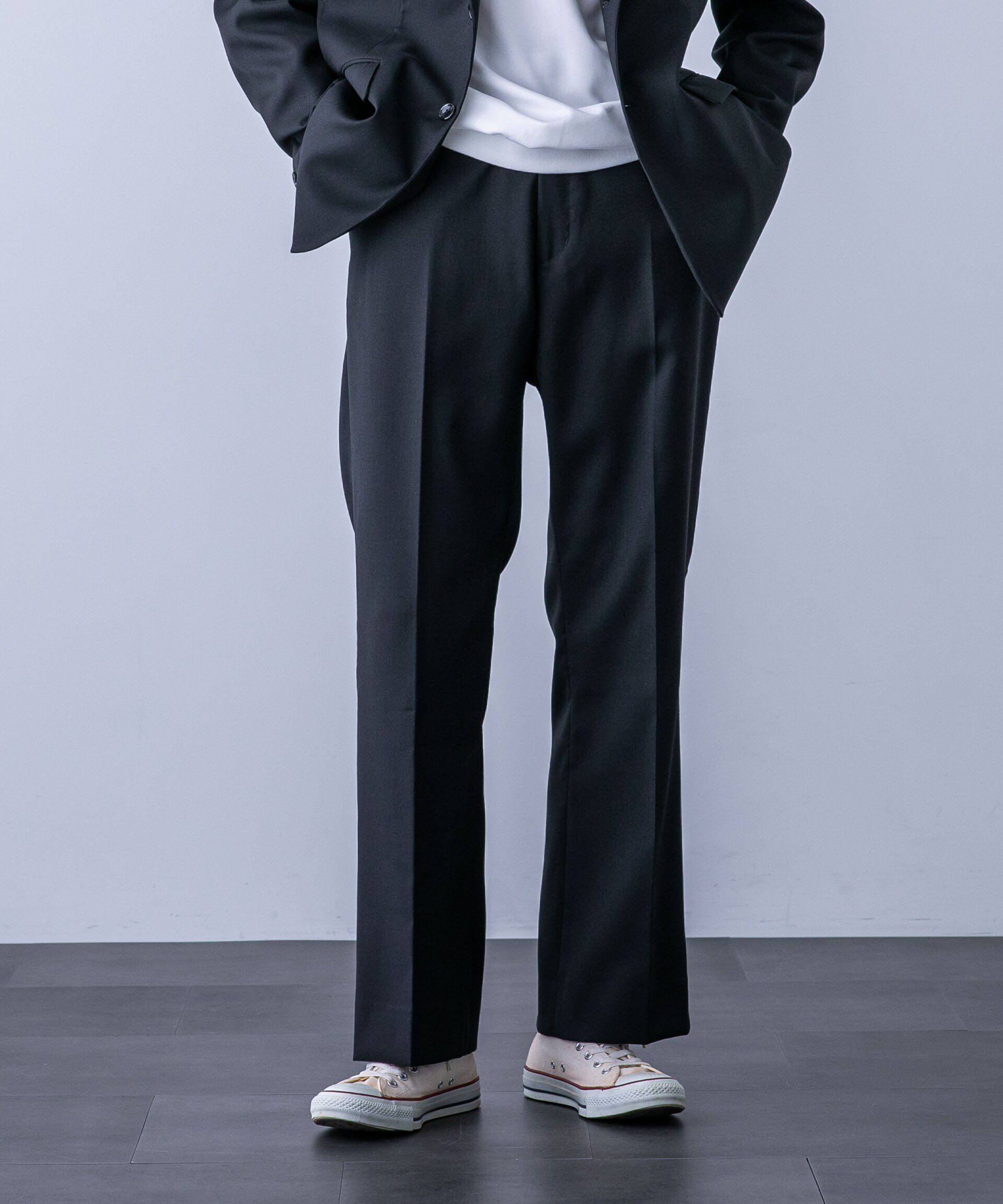 nano･universe「「HOTEL PALACE（オテルパラス）」ブーツカットスラックス」|スラックス|